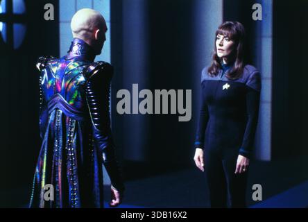 Star Trek: The Next Generation (1987-1994) *Filmstill – nur für redaktionelle Zwecke* siehe spezielle Anweisungen. CAP/TFS-Bild, das von Capital Pictures bereitgestellt wird Stockfoto