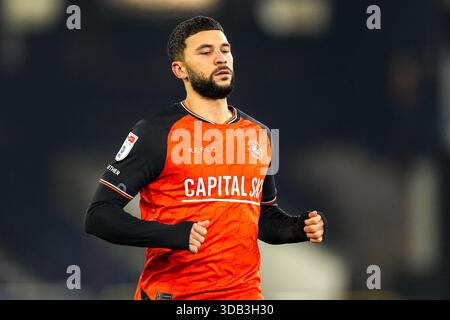 Luton, Großbritannien. Dezember 2025. Nahki Wells (21) aus Luton Town nach dem Spiel der Sky Bet League 1 zwischen Luton Town und Port Vale in der Kenilworth Road, Luton, England am 13. Dezember 2025. Foto: David Horn. Quelle: Prime Media Images/Alamy Live News Stockfoto