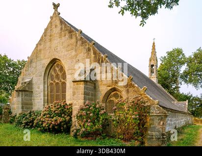 Kapelle Trémalo, Pont-Aven, Cornouaille, Finistere, Bretagne, Frankreich Stockfoto