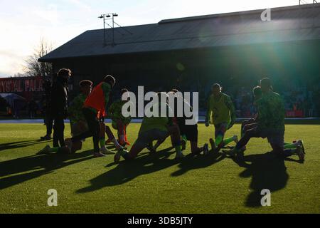 LONDON, Großbritannien - 14. Dezember 2025: Spieler von Manchester City während des Vorspiels vor dem Premier League-Spiel zwischen Crystal Palace FC und Manchester City FC im Selhurst Park (Credit: Craig Mercer/ Alamy Live News) Stockfoto