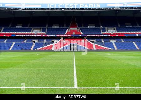 PSG Parc de Princes, Paris, Frankreich Stockfoto