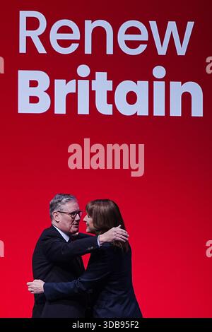 ÜBERPRÜFUNG DER PA FÜR DAS JAHR 2025. Aktenfoto vom 29.09.25: Finanzkanzlerin Rachel Reeves hält eine Rede während der Labour Party Konferenz im ACC Liverpool. Ausgabedatum: Montag, 15. Dezember 2025. Stockfoto