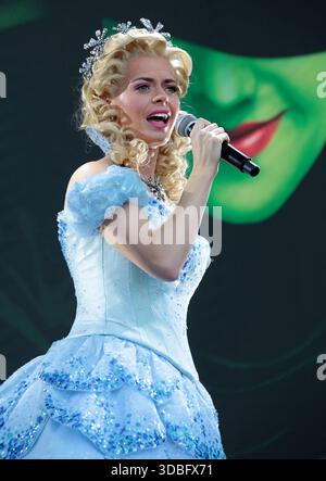 September 2021 – London, England, Großbritannien – West End Live 2021 Pictured: Wicked Stockfoto