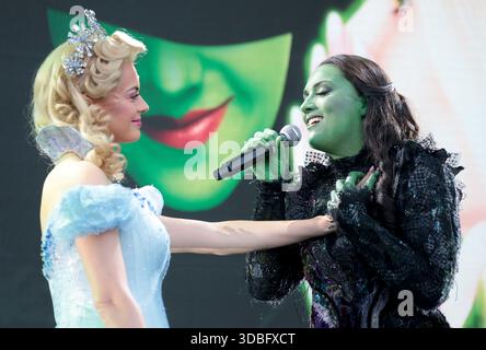 September 2021 – London, England, Großbritannien – West End Live 2021 Pictured: Wicked Stockfoto