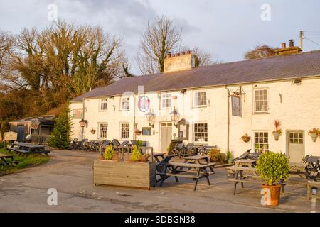 The Ship Inn Public House in Red Warfe Bay, Anglesey, Wales Stockfoto