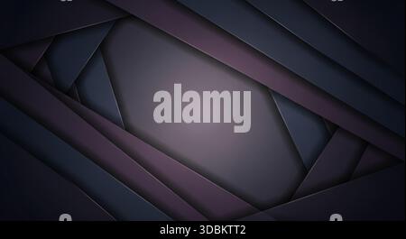 Schattiert-polygonale Fragmente-gegen-einen-strukturierten-Hintergrund. Stock Vektor