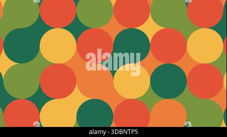 Lebendiges geometrisches Muster Stock Vektor