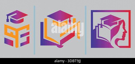 Wir feiern akademische Leistungen isoliert auf transparentem Hintergrund, Vector Stock Vektor