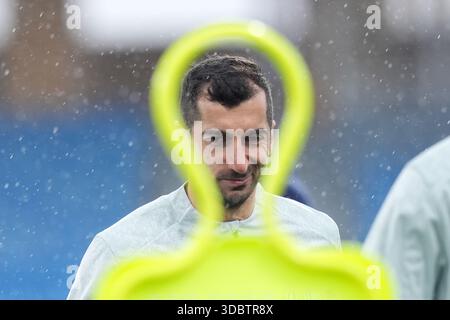 Riad, Saudi-Arabien. Dezember 2025. Inter Mailänder Henrikh Mkhitaryan während des Trainings in Riad, Saudi-Arabien - EA Sports FC italian Supercup 2025/2026 Sport, Fußball - Donnerstag, 18. Dezember 2025 (Foto: Spada/LaPresse) Credit: LaPresse/Alamy Live News Stockfoto
