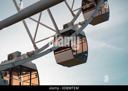 Riesenrad Nahansicht. Stockfoto