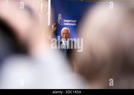 Brüssel, Belgien Dezember 2025. Die europäischen Staats- und Regierungschefs trafen sich zu einem Gipfel in Brüssel, der Hauptstadt Europas. - 18/12/2025 - Belgien/Brüssel/Brüssel - Nicolas Landemard/Le Pictorium Credit: LE PICTORIUM/Alamy Live News Stockfoto