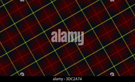 Kariertes Schottenkaro mit Twill-Gewebe Wiederholungsmuster in grünem Schwarz weiß.Weihnachten Gingham nahtloses Muster.Geometrische grafische Vektor-Illustration. Stock Vektor