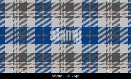 Kariertes Schottenkaro mit Twill-Gewebe Wiederholungsmuster in grünem Schwarz weiß.Weihnachten Gingham nahtloses Muster.Geometrische grafische Vektor-Illustration. Stock Vektor