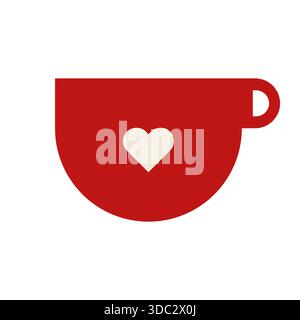 Geometrisches weihnachtliches Element. Für Einladung, Poster, Postkarte, Werbung. Vektorillustration, flache Ausführung Stock Vektor