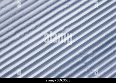 Schneematerial im Winter in den Bergen Stockfoto