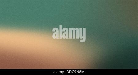 Die Mischung von Farben und Filmkörnung bildet einen abstrakten, strukturierten Hintergrund Stockfoto