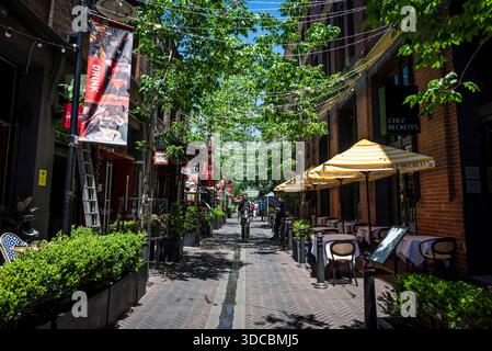 Restaurant Prescint, Chippendale, Sydney, NSW, Australien Stockfoto