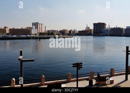 Dubai Creek, Dubai, Dubai Emirate, Vereinigte Arabische Emirate Stockfoto