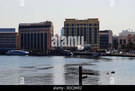 Dubai Creek, Dubai, Dubai Emirate, Vereinigte Arabische Emirate Stockfoto