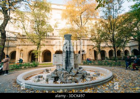 Museum der Schönen Künste Lyon, frankreich - 3. november 2025. Hochwertige Fotos Stockfoto