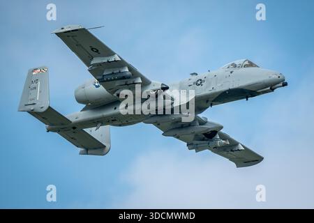 A-10 Thunderbolt II bei Airventure Oshkosh Stockfoto