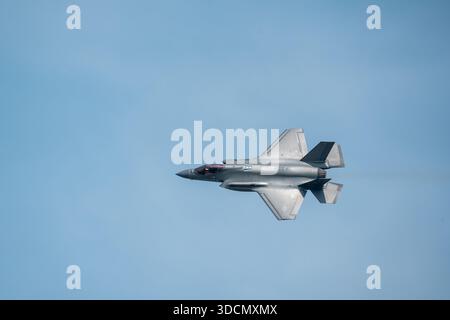 Lockheed Martin F-35 Lightning II bei Airventure Oshkosh Stockfoto