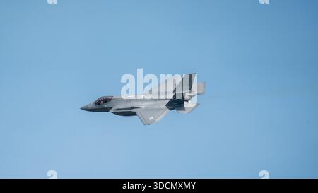 Lockheed Martin F-35 Lightning II bei Airventure Oshkosh Stockfoto