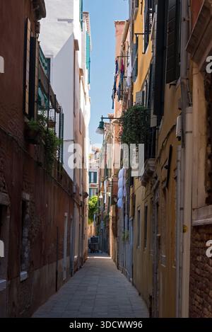 Ventian Kanäle und Straßen. Venedig, Italien Stockfoto