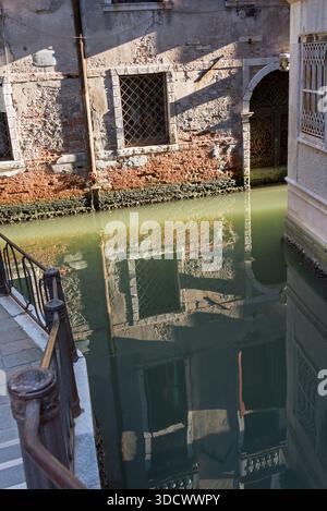 Ventian Kanäle und Straßen. Venedig, Italien Stockfoto