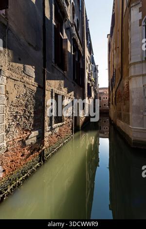 Ventian Kanäle und Straßen. Venedig, Italien Stockfoto