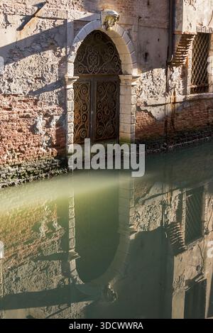 Ventian Kanäle und Straßen. Venedig, Italien Stockfoto