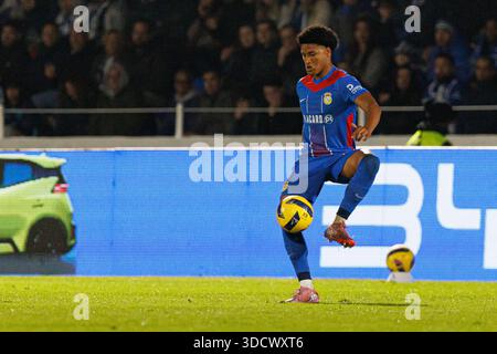 Francisco Chissumba während des Spiels der Liga Portugal zwischen den Teams des FC Alverca und des FC Porto (Maciej Rogowski/Ball Raw Bilder) Stockfoto