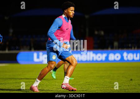 Francisco Chissumba während des Spiels der Liga Portugal zwischen den Teams des FC Alverca und des FC Porto (Maciej Rogowski/Ball Raw Bilder) Stockfoto