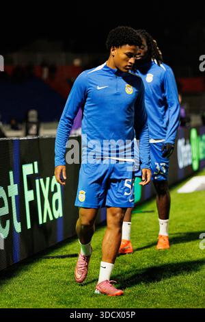 Francisco Chissumba während des Spiels der Liga Portugal zwischen den Teams des FC Alverca und des FC Porto (Maciej Rogowski/Ball Raw Bilder) Stockfoto