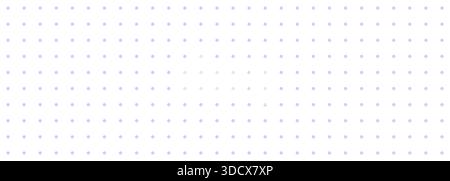 Aufzählungsmuster. Design Notizbuch oder Planer. Retro-Seite für Tagebuch mit blauem Polka Dot Hintergrund. Vektorabbildung Stock Vektor