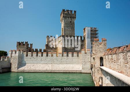 Castello Scaligero di Sirmione, Gardasee, Norditalien Stockfoto