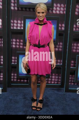 Juni 2010: Nashville, TN, Carrie Underwood. 2010 CMT Music Awards in der Bridgestone Arena. Foto: Laura Farr/AdMedia Stockfoto