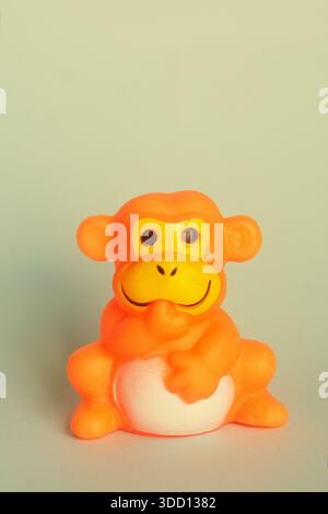 Kautschuk-Affenspielzeug Stockfoto