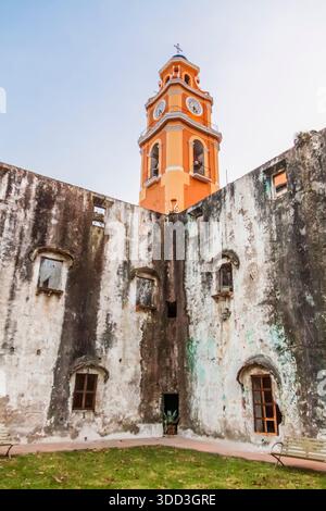Pfarrei und ehemaliges Kloster von San José de Gracia, Orizaba, Veracruz. Stockfoto