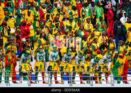 Tanger, Marokko. Dezember 2025. Während des Afrika-Cup der Nationen (CAN) 2025 Gruppenspiel zwischen Senegal und DR Kongo im Grand Stade de Tanger in Tanger, Marokko, am 27. Dezember 2025. (Foto: Andrew SURMA/SIPA USA). Quelle: SIPA USA/Alamy Live News Stockfoto