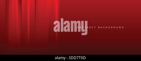 Abstrakter futuristischer roter Hintergrund Illustration Hintergrund Textur Minimalismus Stock Foto Stock Vektor