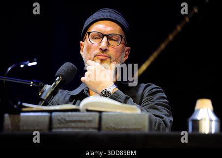 Der deutsche Schauspieler und Sprecher Benno Fürmann in Essen. Deutscher Erzähler und Schauspieler Benno Fürmann in Essen. Essen NRW DEUDEGERMANYDEUTSCHLANDALLEMAGNE Stockfoto