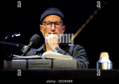 Der deutsche Schauspieler und Sprecher Benno Fürmann in Essen. Deutscher Erzähler und Schauspieler Benno Fürmann in Essen. Essen NRW DEUDEGERMANYDEUTSCHLANDALLEMAGNE Stockfoto