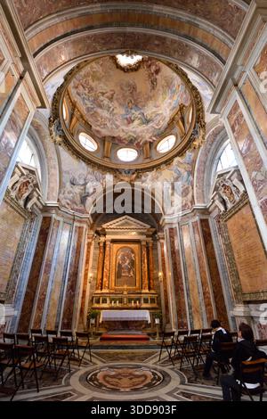 Italien, Rom, Aventino, Basilica di Santa Sabina, Kapelle der Heiligen Katharina (Cappella d'Elci) Stockfoto