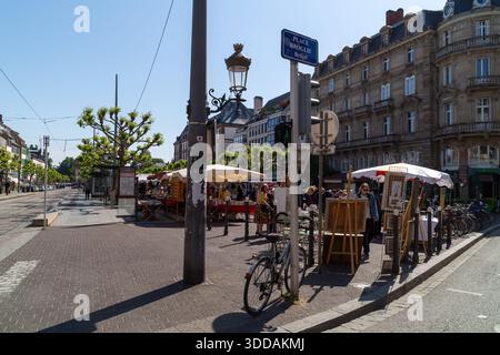 Place Broglie, Straßburg, Grand Est, Frankreich Stockfoto
