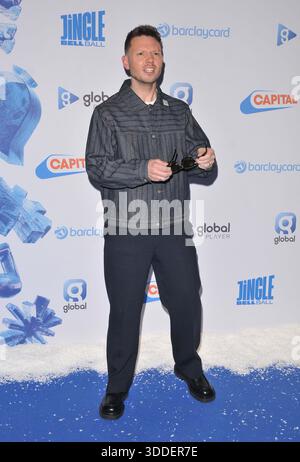 Will Manning beim Jingle Bell Ball der Hauptstadt mit Barclaycard, Tag 1, O2 Arena Greenwich, Peninsula Square, am Samstag, 06. Dezember 2025 in Lond Stockfoto