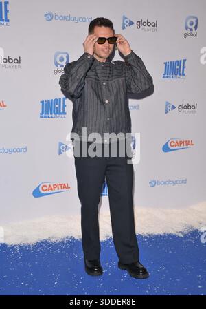 Will Manning beim Jingle Bell Ball der Hauptstadt mit Barclaycard, Tag 1, O2 Arena Greenwich, Peninsula Square, am Samstag, 06. Dezember 2025 in Lond Stockfoto