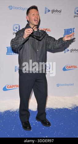 Will Manning beim Jingle Bell Ball der Hauptstadt mit Barclaycard, Tag 1, O2 Arena Greenwich, Peninsula Square, am Samstag, 06. Dezember 2025 in Lond Stockfoto