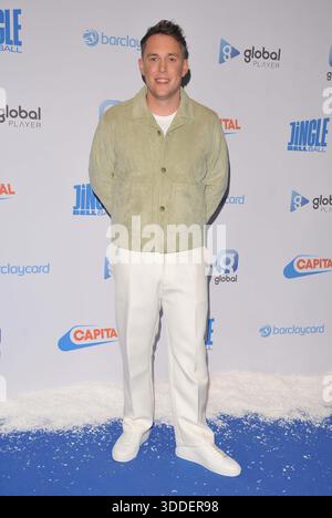Chris stark beim Jingle Bell Ball der Hauptstadt mit Barclaycard, Tag 1, O2 Arena Greenwich, Peninsula Square, am Samstag, 06. Dezember 2025 in Londo Stockfoto