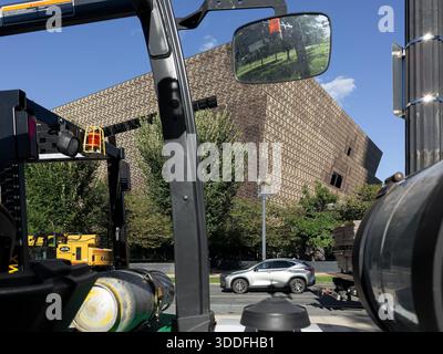 National Museum of African American History and Culture, Ort: Washington DC, Architekt: Adjaye Associates Stockfoto